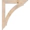 Ekena Millwork Thorton Traditional Smooth Bracket, Douglas Fir, 3 1/2"W x 28"D x 32"H BKT04X28X32THR01SDF - alternate 4
